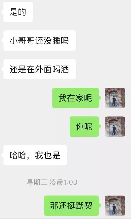 追女生聊天案例-与小野猫喝酒看电影，弄得她喵喵叫